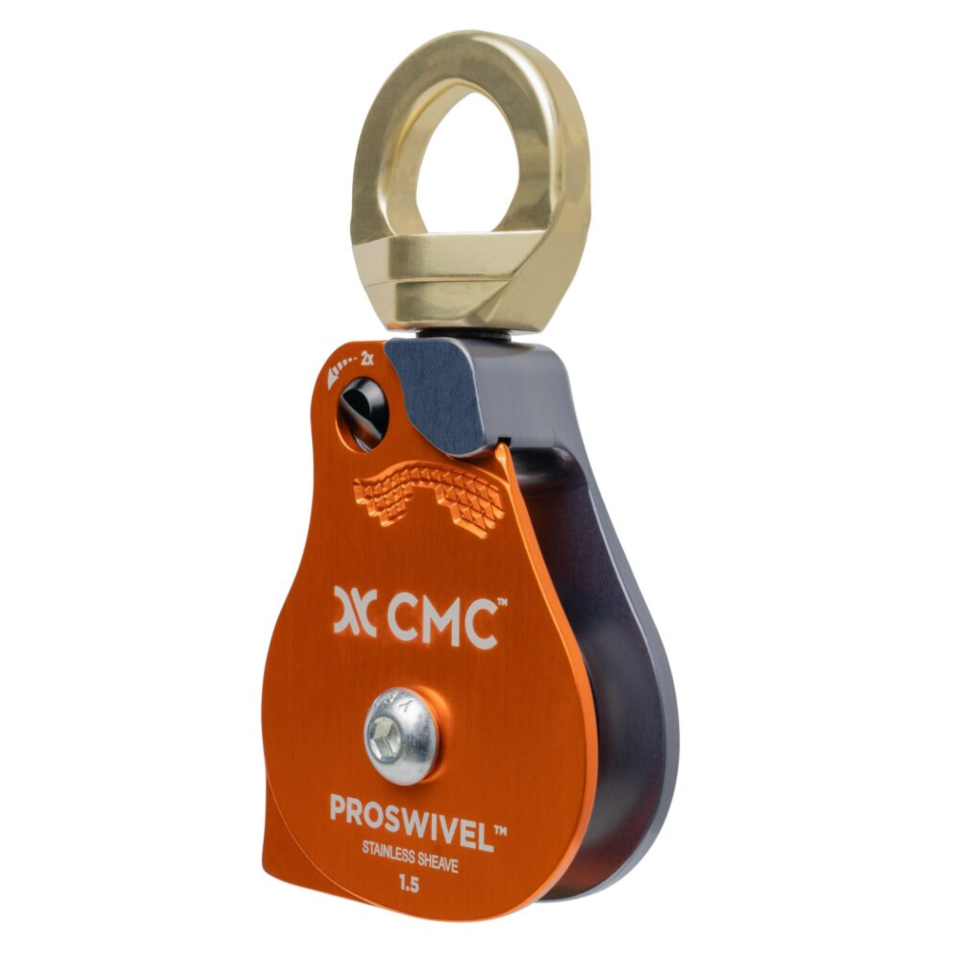 CMC 1.5" PMP Single Swivel Pulley from Columbia Safety